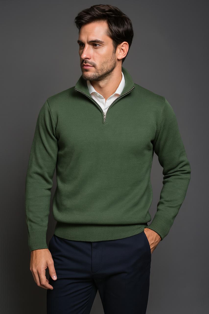 5239VM - SWEATER SHELBY VERDE MILITAR